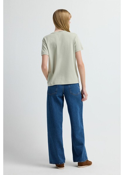 Kısa Kollu Tişört Mint 17545990000 indirimleri