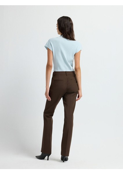 Yandan Cepli Pantolon Kahve 15343070004