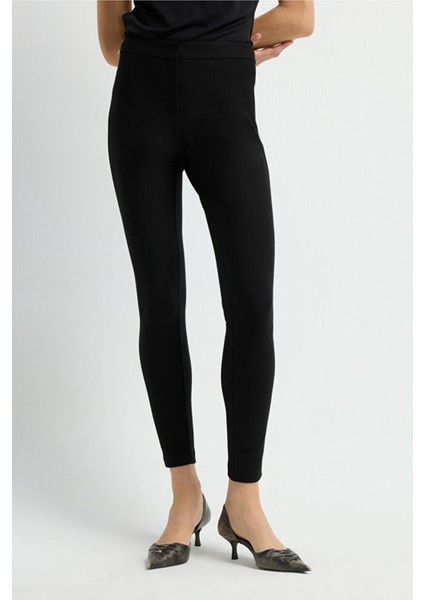 Yüksek Bel Tayt Pantolon Siyah 17334248002 fiyatları