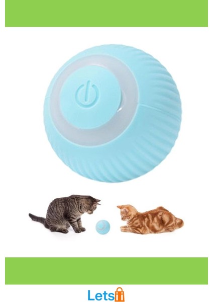 Şarjlı Etkileşimli Kedi Köpek Oyun Topu Güvenli ve Eğlenceli fırsatları
