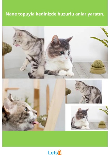 Kedi Nanesi Ile Rahatlatıcı Oyun Topu 5 cm fiyatları