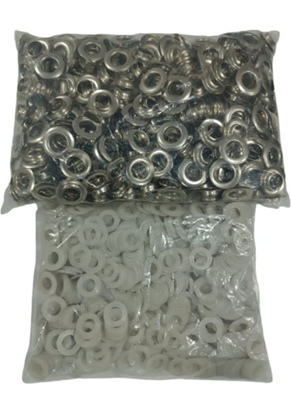 Kuş Gözü 32 Numara Plastik Pullu - 1000 Adet