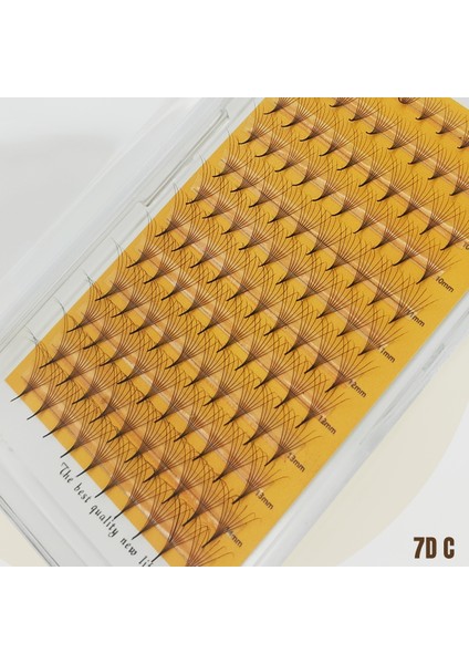 7d Hazır Demet Ipek Kirpik 0.07 C Kıvrım 8-15MM Mix Kutu fırsatları