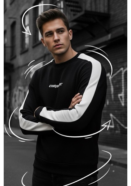 Comsumc Üç Iplik Şardonlu Bisiklet Yaka Erkek Sweatshirt fiyatları