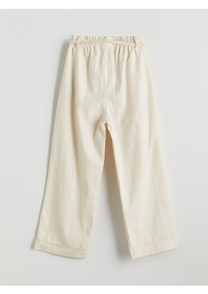 Yeni Sezon Beli Lastikli Kız Çocuk Pantolon indirimleri