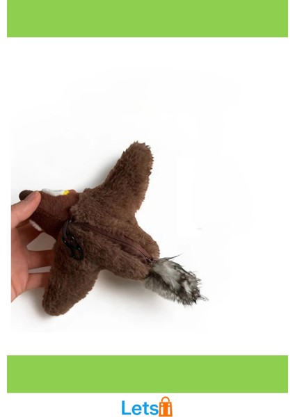 Şarjlı Peluş Uçan Kuş Oyuncak Kediler Için Eğlenceli Av Aracı fırsatları