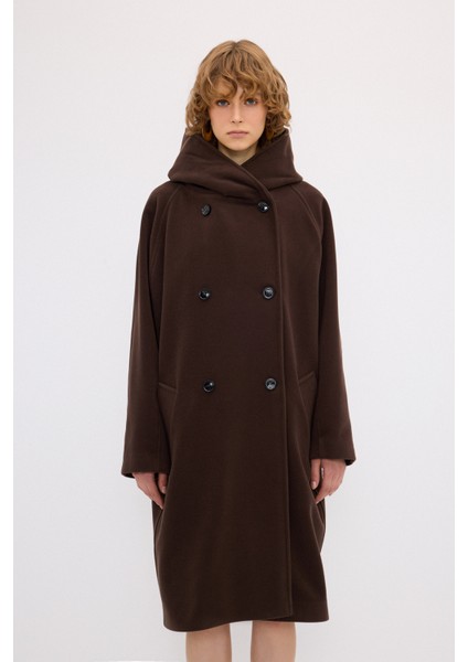 Kapüşonlu Kaban Kahve 13644228000