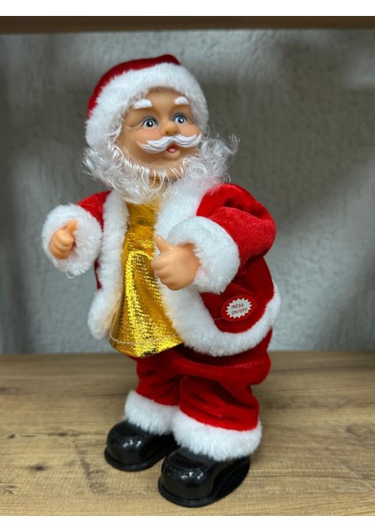 Dans Eden Noel Baba, Twerk Atan Noel Baba Müzikli, Hareketli Noel Baba, Yılbaşı Oyuncak, Yılbaşı Dekor Süsleme 28CM fiyatları