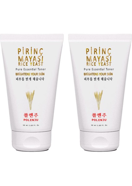 Pirinç Mayası 2 Adet Cildinizi Aydınlatmaya 50 ml Krem