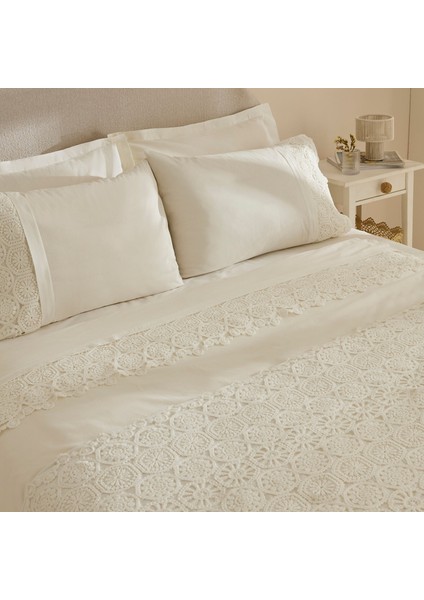 Belinda 7 Parça Çeyiz Seti Beyaz fırsatları