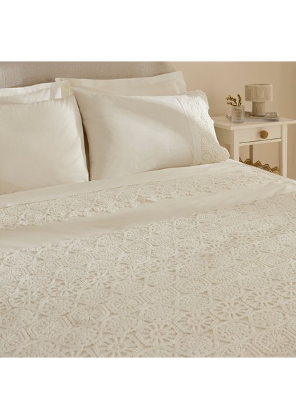 Belinda 7 Parça Çeyiz Seti Beyaz indirimleri