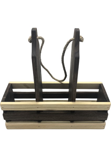 Ahşap Doğal 3lü 2+1 Set Yağdanlık ve Sosluk Takımı(Set)(Ceviz)