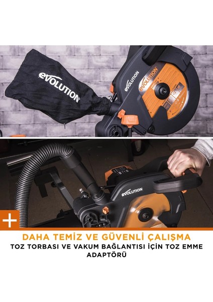 052-0003A R255SMS+ Kızaklı Gönye Kesme Makinesi, 255MM fırsatları