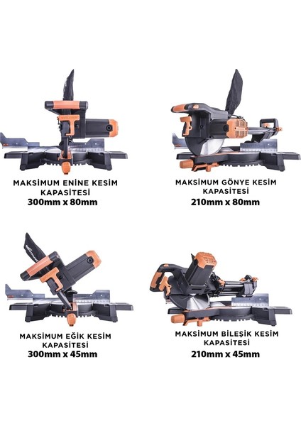 052-0003A R255SMS+ Kızaklı Gönye Kesme Makinesi, 255MM indirimleri