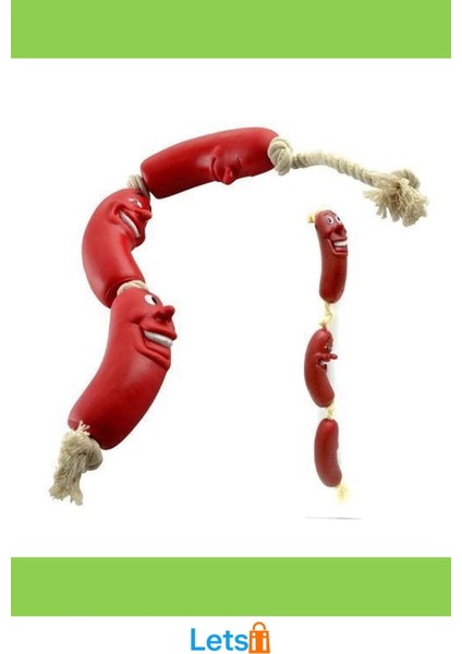 Enerji Atan Köpekler Için Eğlenceli Sosis Oyuncak indirimleri