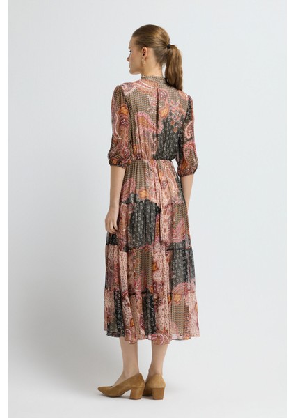 Pileli Elbise Pudra 12445818000 indirimleri