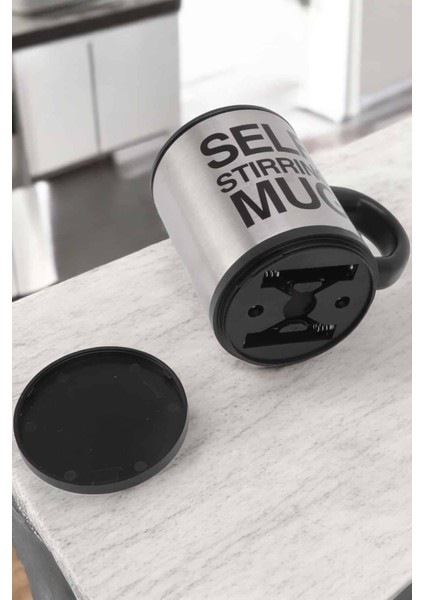 Mikser Kupa Yazılı Mug Bardak Karıştırma Özelliği