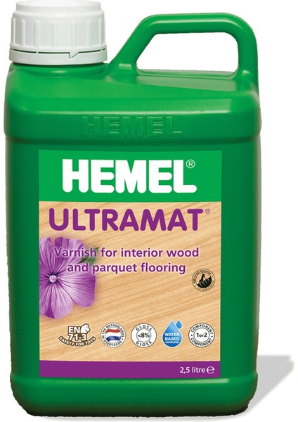 Ultramat Su Bazlı Parke Verniği 2,5 Lt