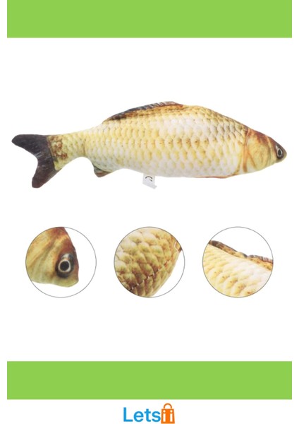 Yumuşak Peluş Kedi Oyuncağı Balık 20*8*3,5 cm Eğlenceli Oyun modelleri