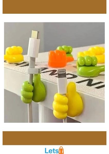 El Şeklinde Kablo Tutucu 30 Adet Çok Amaçlı Sevimli Kanca fırsatları