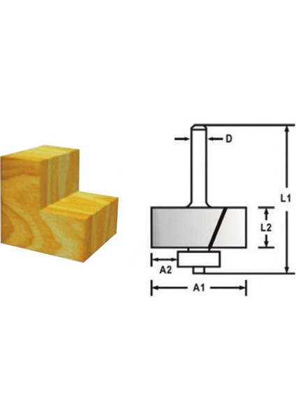 TH14489 Freze Bıçağı Rulmanlı Lamba Bıçağı 20 mm modelleri