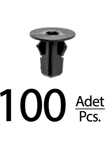 Toyota ve Lexus Için Çamurluk Etek Klips- 100 Adet