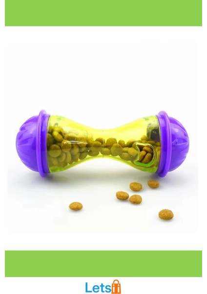 Interaktif Kedi Ödül Mamalı Eğlenceli Oyuncak Mor Yeşil modelleri