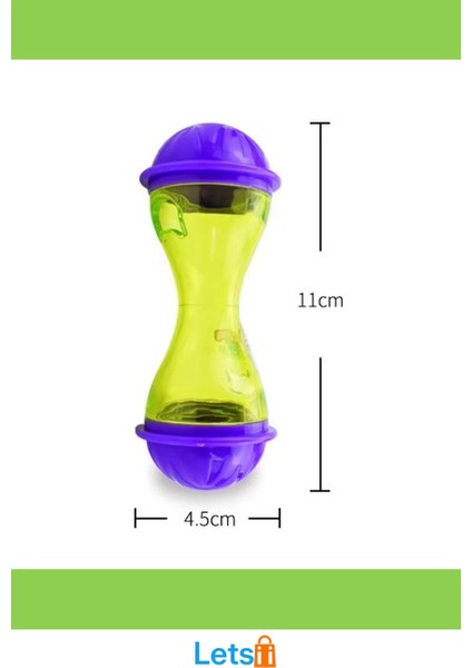 Interaktif Kedi Ödül Mamalı Eğlenceli Oyuncak Mor Yeşil fırsatları