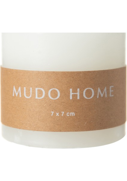 Sütun Mum Beyaz 7X7CM modelleri