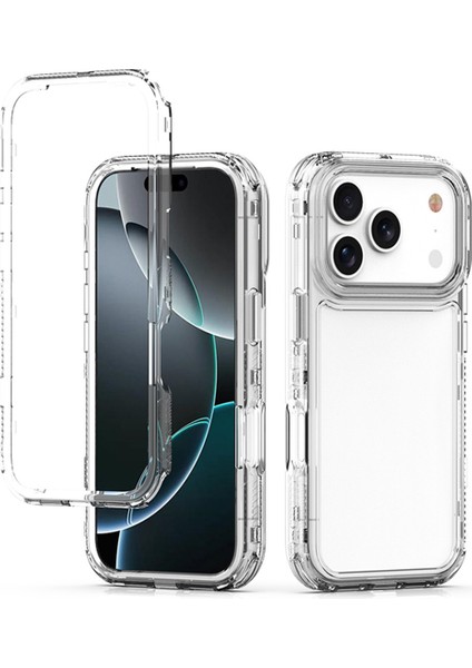 iPhone 17 Pro Için Şeffaf Telefon Kılıfı, Darbeye Dayanıklı Tpu ve Pc Hibrit Şeffaf Kılıf (Yurt Dışından) modelleri