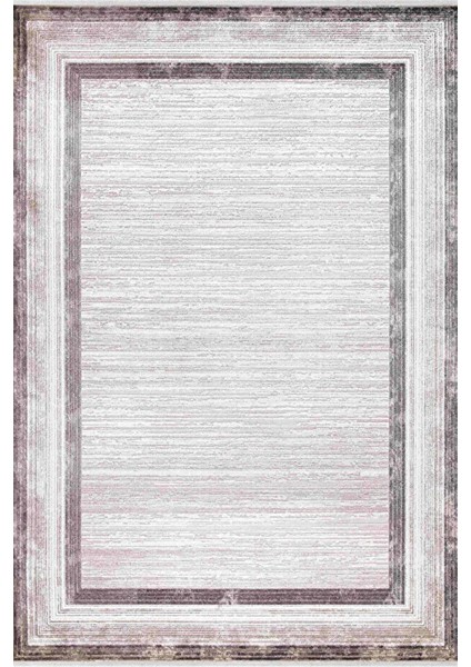 Nüans 1045 Gri Akrilik Modern Yumuşak Dokuma Salon Mutfak Yolluk Oturma Odası Halısı