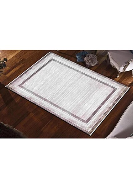 Nüans 1045 Gri Akrilik Modern Yumuşak Dokuma Salon Mutfak Yolluk Oturma Odası Halısı fiyatları