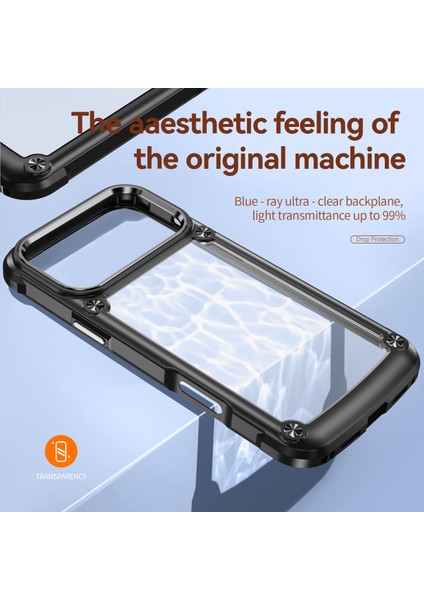 iPhone 17 Pro Kılıfı, Hibrit Şeffaf Pc Sağlam Tpu Tampon Darbeye Dayanıklı Koruyucu Kılıf iPhone 17 Pro Siyah (Yurt Dışından) fırsatları
