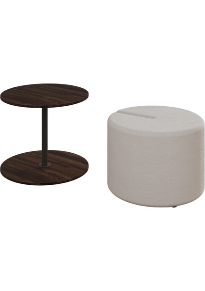 Vexana Puflu Yan Sehpa – Saklanabilir Puflu Servis Sehpası fırsatları