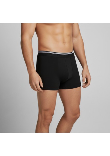 Erkek Boxer Pamuklu Cotton Elastan 3'lü Paket Ekstra Esnek Slim Fit - Berrak fiyatları