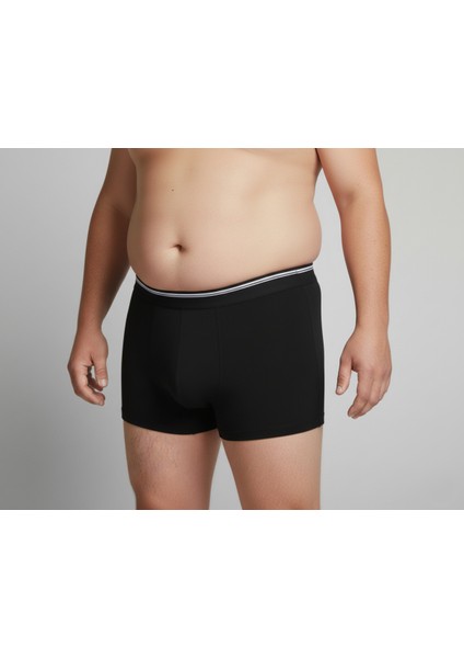 Erkek Boxer Pamuklu Cotton Elastan 3'lü Paket Ekstra Esnek Slim Fit - Berrak modelleri