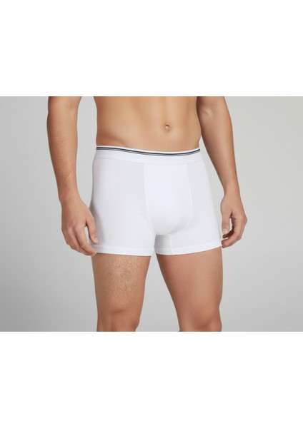 Erkek Boxer Pamuklu Cotton Elastan 3'lü Paket Ekstra Esnek Slim Fit - Berrak fiyatları
