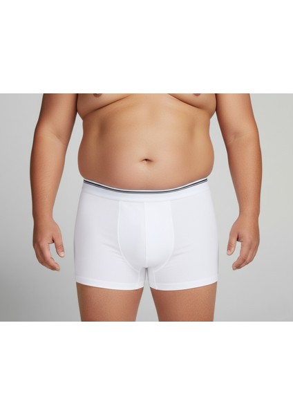Erkek Boxer Pamuklu Cotton Elastan 3'lü Paket Ekstra Esnek Slim Fit - Berrak indirimleri
