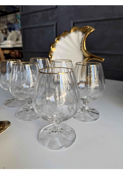 Carino Gold 6'l Kahve Yanı Su KADEH(110ML) modelleri