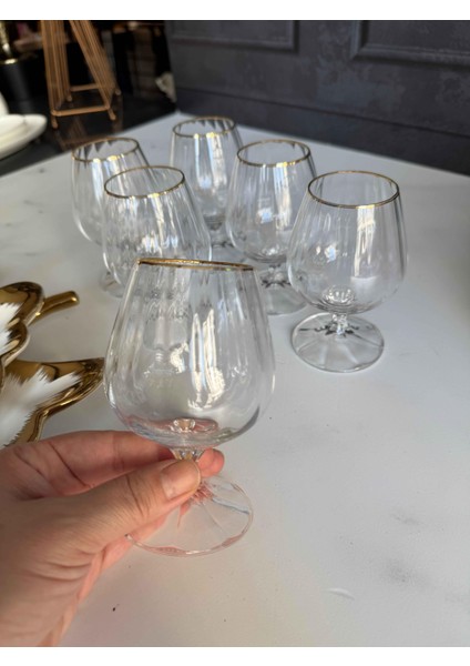 Carino Gold 6'l Kahve Yanı Su KADEH(110ML) fırsatları