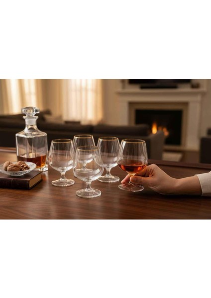 Carino Gold 6'l Kahve Yanı Su KADEH(110ML) indirimleri