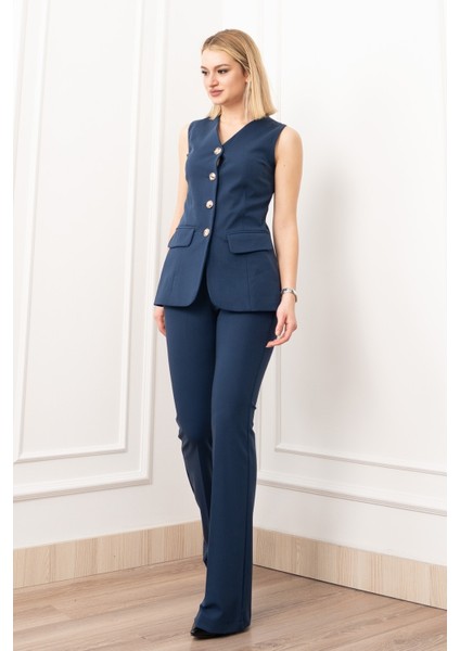 Celına Cepli Yelek Takım 1265