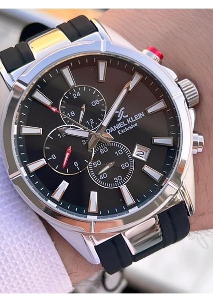 Silikon Kordon Italyan Tasarım Bileklik Hediyeli 2yıl Garantili Erkek Kol Saati 10691.1 fiyatları