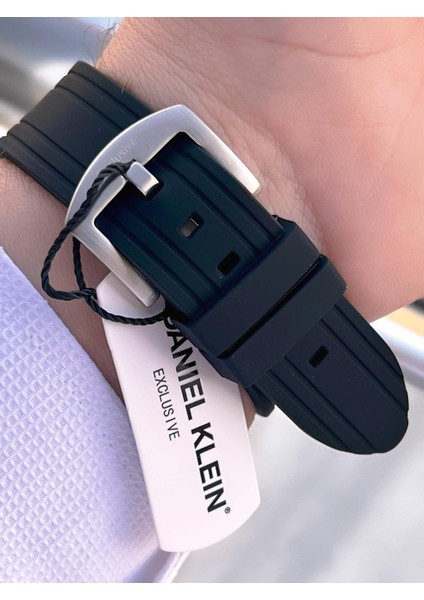 Silikon Kordon Italyan Tasarım Bileklik Hediyeli 2yıl Garantili Erkek Kol Saati 10691.1 indirimleri