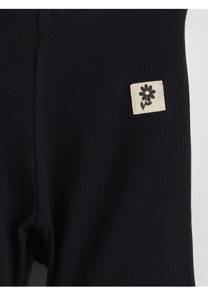 Yeni Sezon Beli Lastikli Kız Çocuk Kısa Tayt modelleri