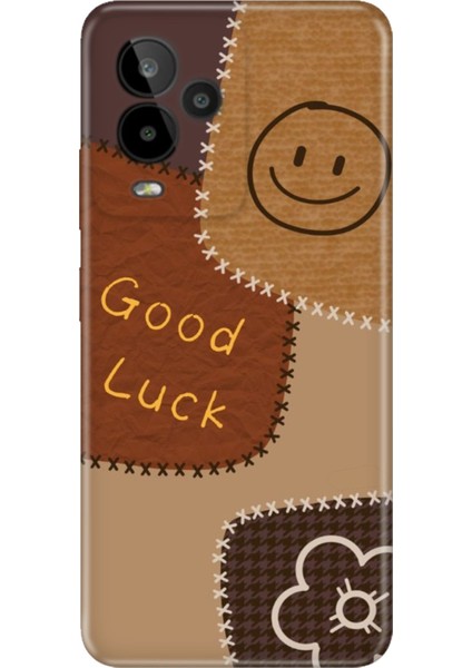 General Mobile Gm 24 Pro Uyumlu Kılıf Resimli Desenli Silikon Good Luck