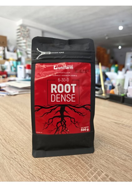 Root Dense 500 g – Kılcal Köklendirici, Kök Gelişim Destekleyici, Bitki Verim Arttırıcı