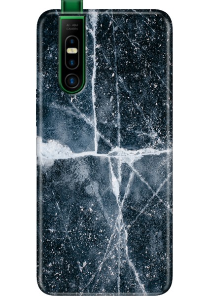 Infinix S5 Pro Kılıf Silikon Desenli Infinix S5 Pro Bells Mermer