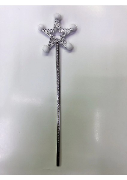 Yıldız Peri Asası Sihirli Değnek Beyaz Ponponlu (K95) fiyatları