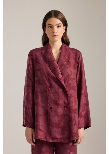 Dokulu Kruvaze Kapama Tencel Pijama Üstü modelleri